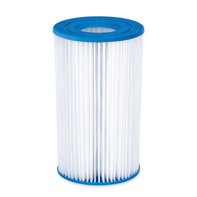Summer Waves P57000302 Replacement Type B Pool and Spa Filter Cartridge (4 Pack)
