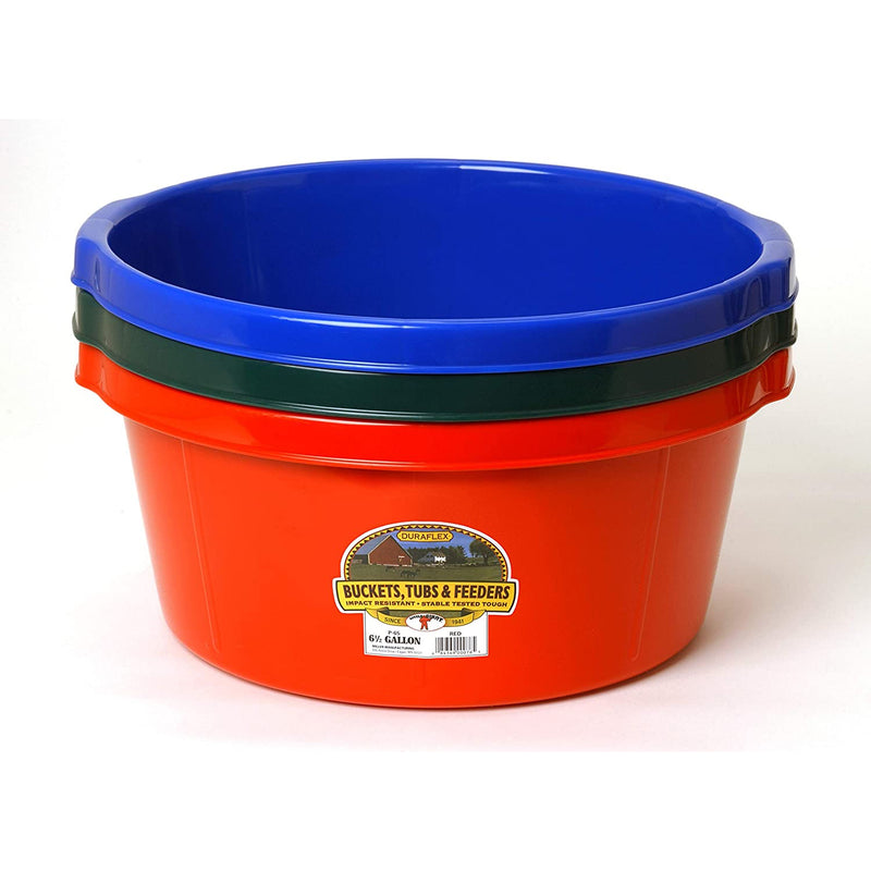 Little Giant 6.5 Gallon Plastic All Purpose Farm and Ranch Utility Tub (Used)