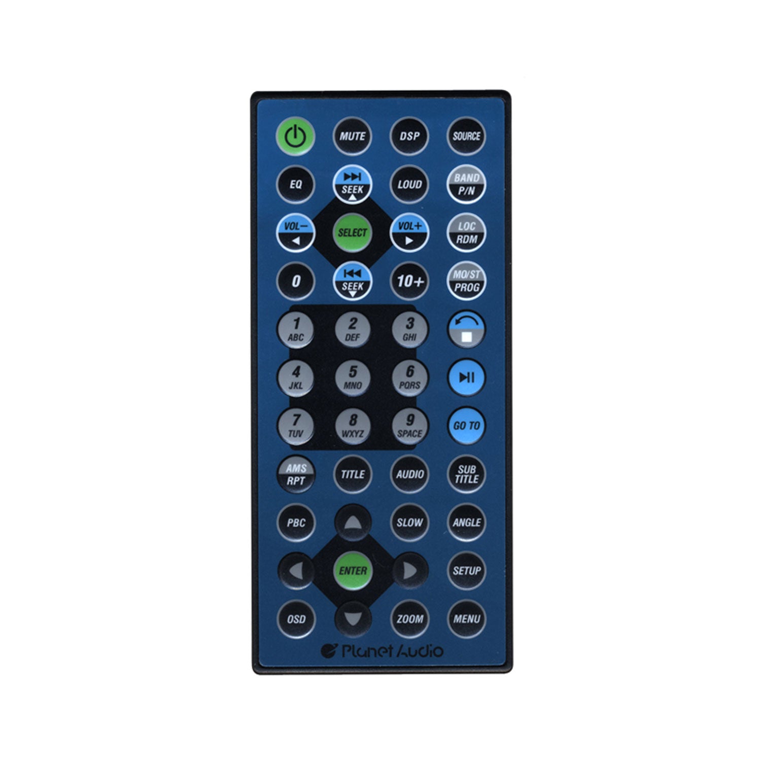 Planet Audio P9640B Double DIN Bluetooth DVD 6.2 Inch Touchscreen Car Stereo - VMInnovations