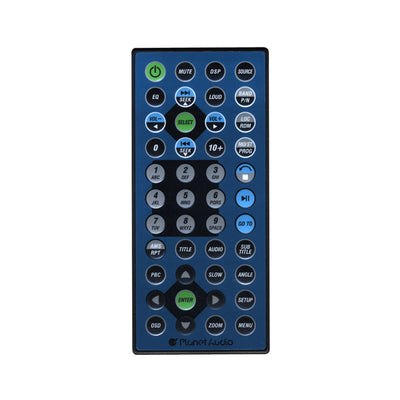 Planet Audio P9640B Double DIN Bluetooth DVD 6.2 Inch Touchscreen Car Stereo - VMInnovations