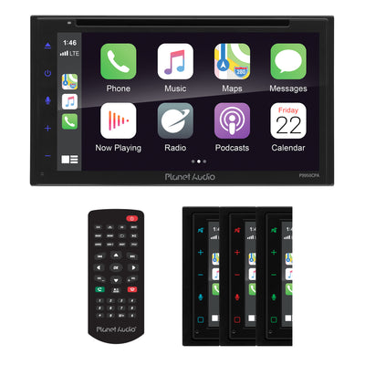 Planet Audio P9950CPA 2 DIN 6.75" Screen Bluetooth USB Car Receiver (2 Pack) - VMInnovations
