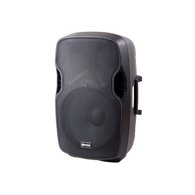 Gemini PA SYS15 Dual 15 Inch Speaker Package with Stainless Steel Stands & Mic