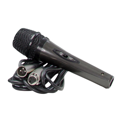 Gemini PA SYS15 Dual 15 Inch Speaker Package with Stainless Steel Stands & Mic