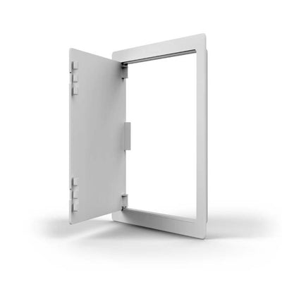 Acudor 22 x 22 Inch Flush Non Rated Plastic Access Door, White (For Parts)