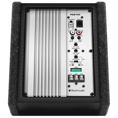 Planet Audio PAB100 10 Inch 300 Watt Amplified Subwoofer System with Enclosure