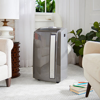 DeLonghi Portable Air Conditioner, White (Certified Refurbished) (For Parts)