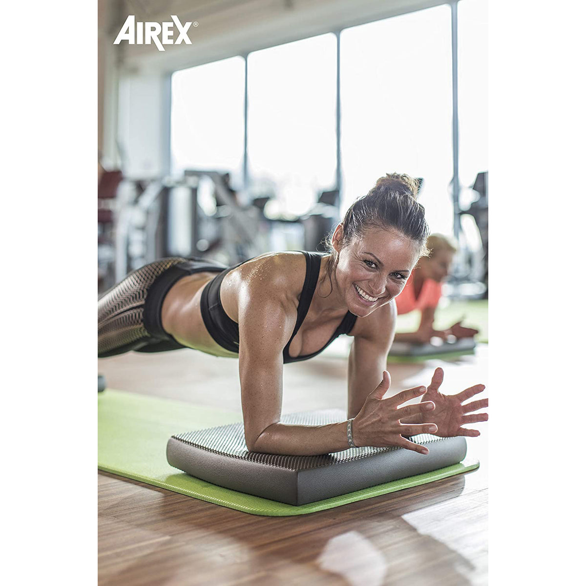 Airex Elite Gym Foam Balance Pad for Gym Stretching and Yoga, Pink (Open Box)