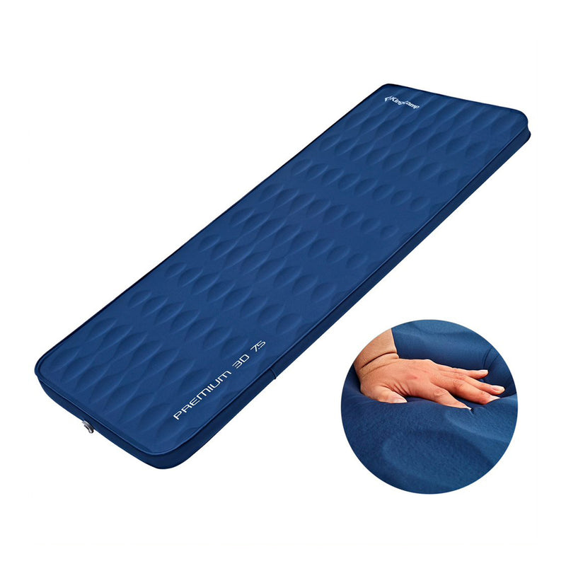 Single Self Inflating Camping Sleeping Mat with Carrying Bag (Open Box)