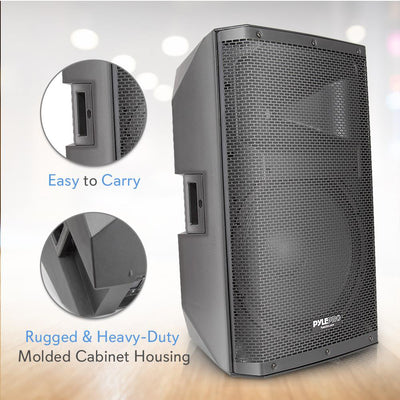 Pyle 1400W Heavy Duty Outdoor Two-Way Bluetooth PA Loud Speaker Set (4 Pack) - VMInnovations
