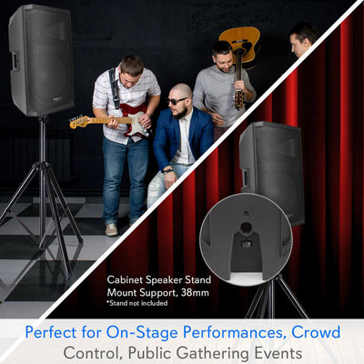 Pyle 1400W Heavy Duty Outdoor Two-Way Bluetooth PA Loud Speaker Set (2 Pack) - VMInnovations