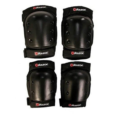 Razor Pocket Mod Mini Euro 24V Electric Kids Scooter w/ Helmet & Protective Pads