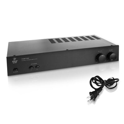 Pyle Home Digital Dual Channel Stereo Power Amplifier Home Audio Sound System