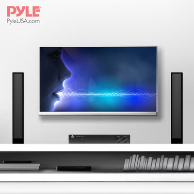 Pyle Home Digital Dual Channel Stereo Power Amplifier Home Audio Sound System