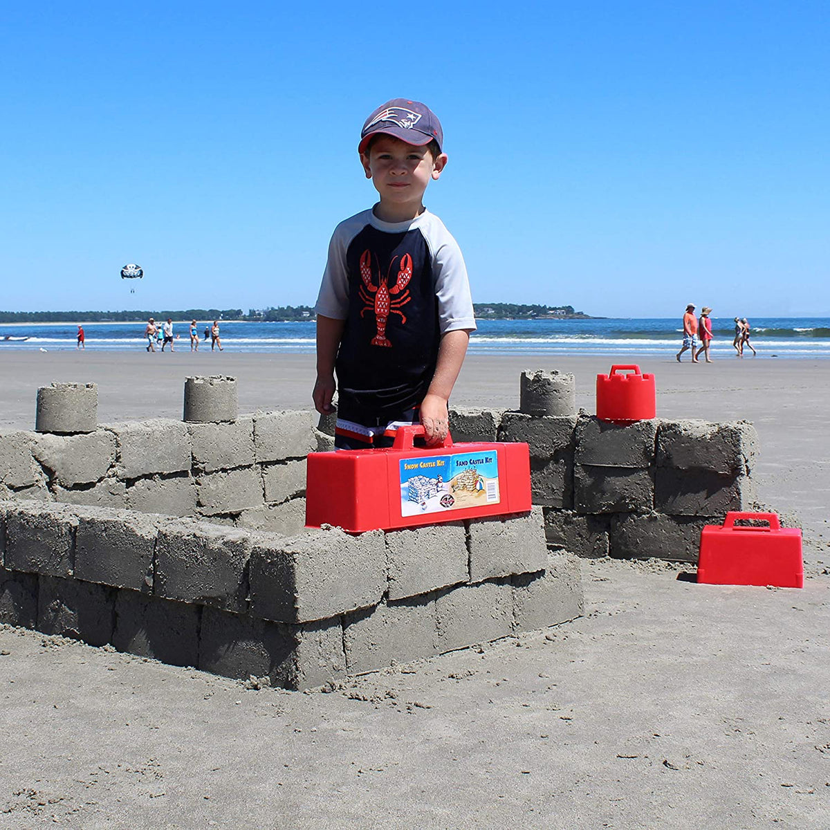 Flexible Flyer Snow Castle Kit 3 Pc Winter Snow and Beach Sand Fort Building Set - VMInnovations