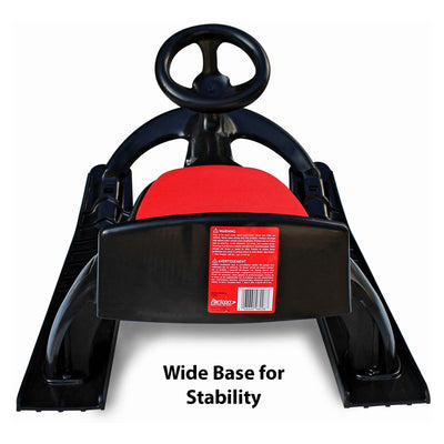 Flexible Flyer Blaster Plastic Steering Snow Ski Sled w/ Brakes and Seat (Used) - VMInnovations