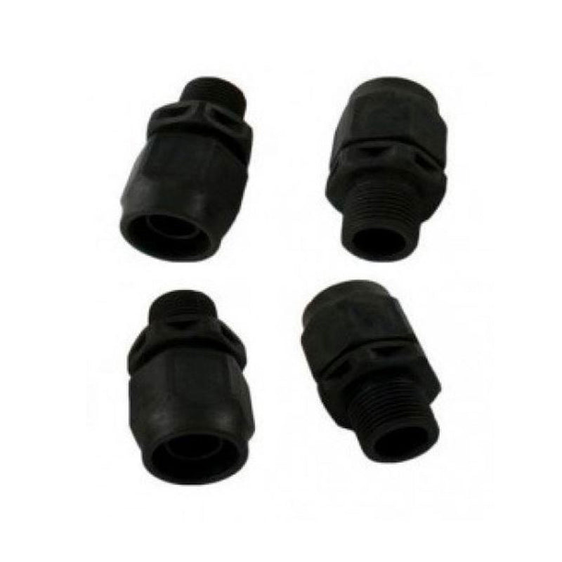 Polaris P133 Softube Quick Connect Booster Pool Pump Supply Fitting Part, 4 Pack