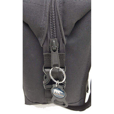 Polar Bear Coolers 12 Pack Light Nylon Soft Cooler with Strap, Black (Open Box)
