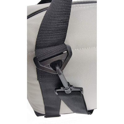 Polar Bear Coolers 12 Pack Light Nylon Soft Cooler with Strap, Silver (Open Box)