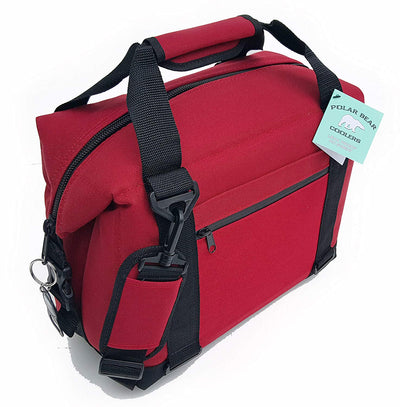 Polar Bear Coolers PB 123 12 Pack Light Nylon Soft Cooler with Strap (Open Box)