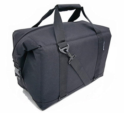 Polar Bear 24 Can Capacity TPU Double Coated Soft Nylon Cooler, Black (Open Box)