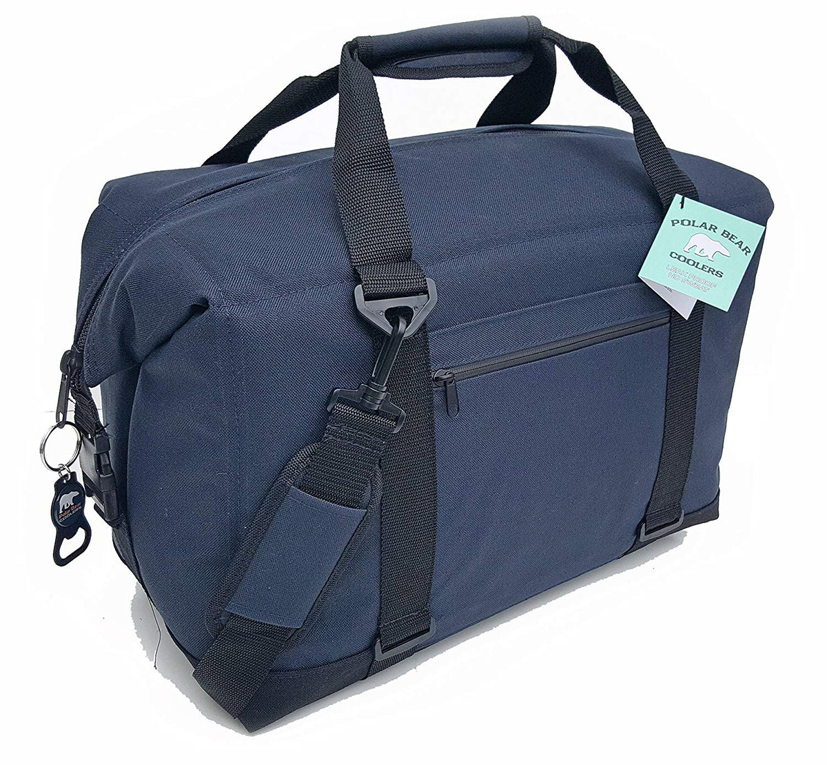 Polar Bear 24 Can Capacity TPU Double Coated Soft Nylon Cooler, Navy (Open Box)