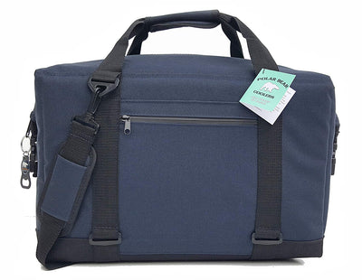 Polar Bear 24 Can Capacity TPU Double Coated Soft Nylon Cooler, Navy (Used)