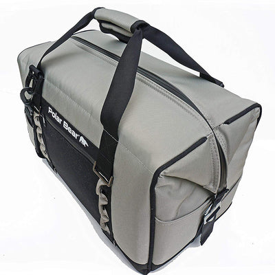 Polar Bear Coolers 24 Can Capacity Eclipse Cooler Closed Cell Foam, Gray (Used)
