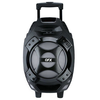 QFX 8" Portable Bluetooth Party Speaker with Microphone and Remote (Used)