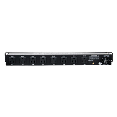 ADJ American DJ PC-100A 19 Inch Rack Light Power Distribution Center (2 Pack)