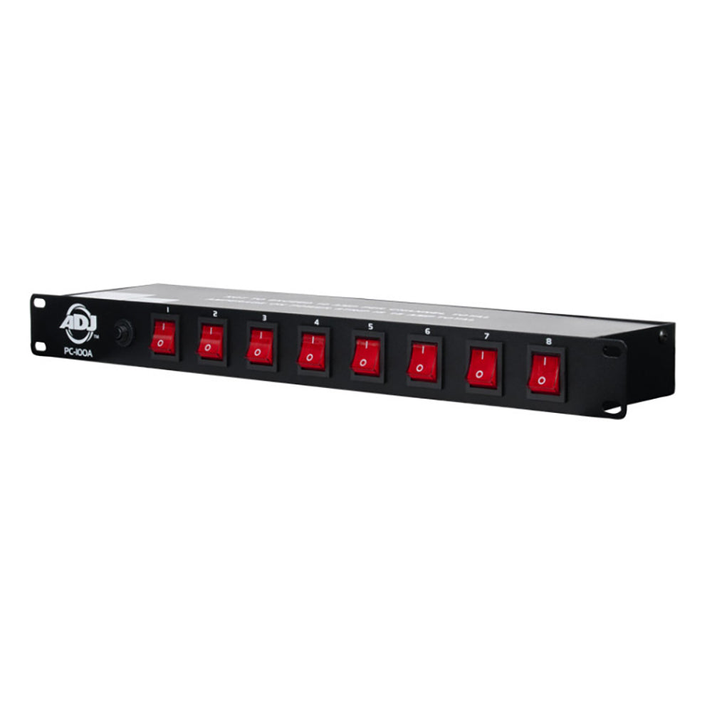 ADJ American DJ PC-100A 19 Inch Rack Light Power Distribution Center (2 Pack)