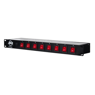 ADJ American DJ PC-100A 19 Inch Rack Light Power Distribution Center (2 Pack)
