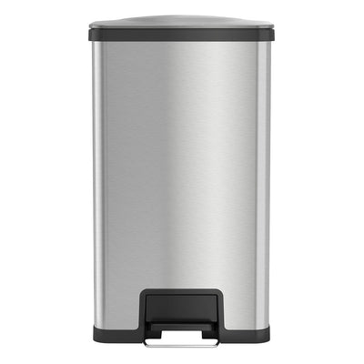 iTouchless 18 Gallon Step Kitchen Trash Can with Built-In Deodorizer (Open Box)