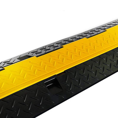 Pyle 40" Cable Wire Protector Cover Ramp with Lid for Floor Cord Safety (8 Pack)