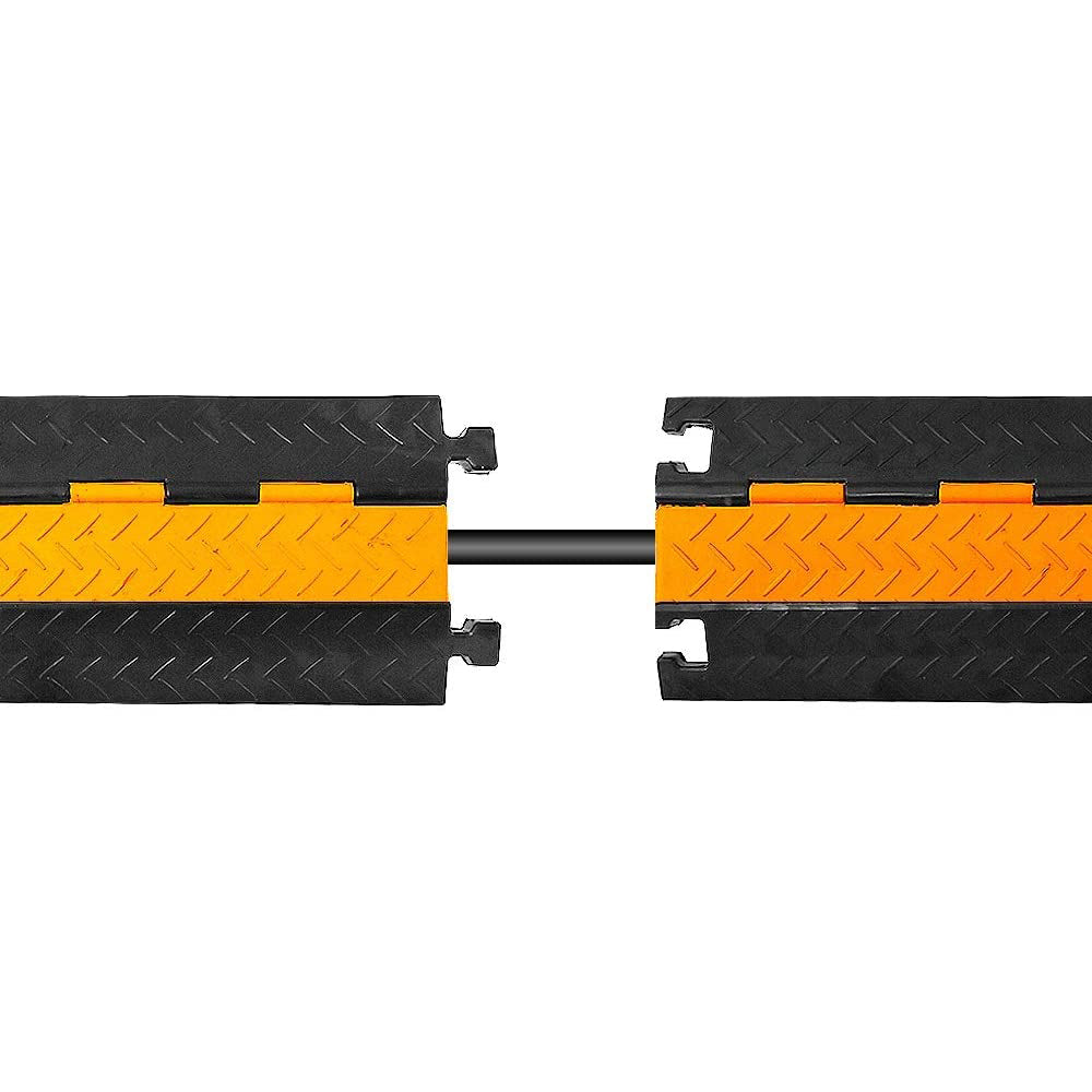 Pyle 40" Cable Wire Protector Cover Ramp with Lid for Floor Cord Safety (4 Pack) - VMInnovations