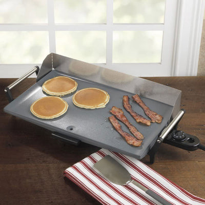 BroilKing PCG-10 Nonstick 21 x 12 Inch Countertop Griddle, Gray (Used) - VMInnovations