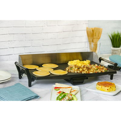BroilKing PCG-10 Nonstick 21 x 12 Inch Countertop Griddle, Gray (Used) - VMInnovations