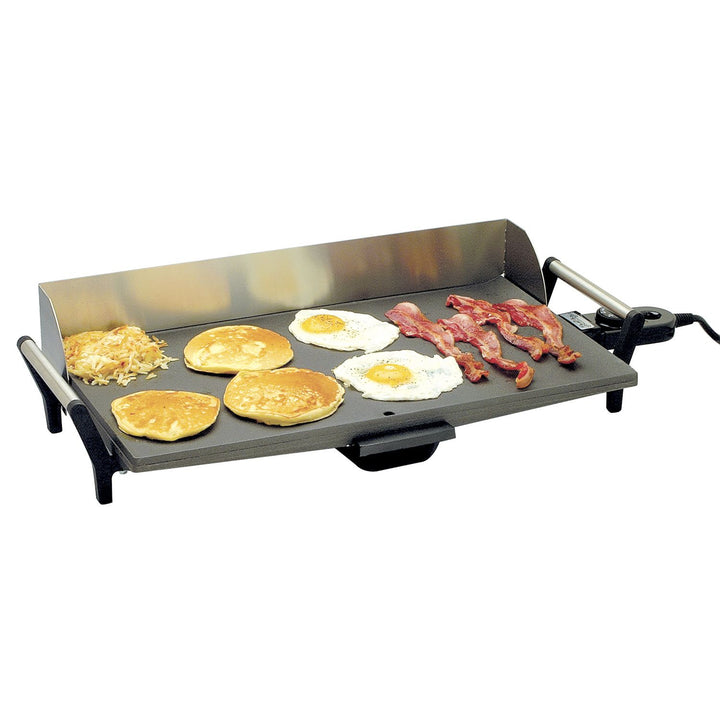 BroilKing PCG-10 Nonstick 21 x 12 Inch Countertop Griddle, Gray (Used)