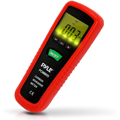Pyle PCMM05 Handheld Portable Carbon Monoxide Meter Alarm w/ LCD Backlit Screen - VMInnovations