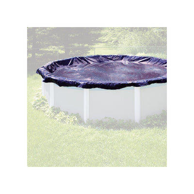 Swimline 28 Foot Round Above Ground Pool Cover w/ Chemical Kit, No Pool Included