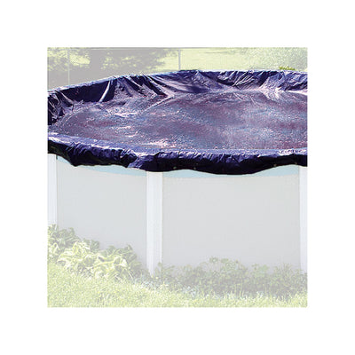 Swimline 28 Foot Round Above Ground Pool Cover w/ Chemical Kit, No Pool Included