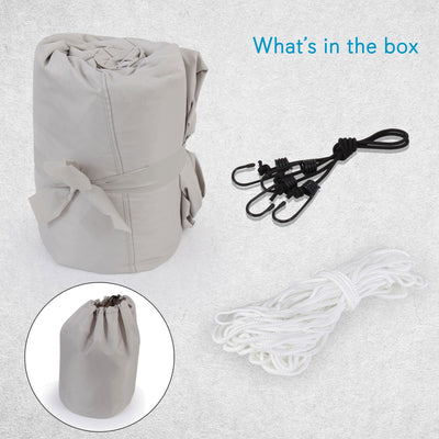 Pyle 17-20 Foot Armor Shield Pontoon Boat Protective Cover Accessory (Open Box) - VMInnovations