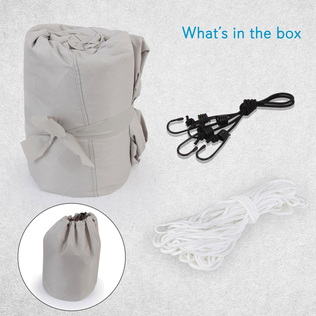 Pyle 17-20 Foot Armor Shield Pontoon Boat Protective Cover Accessory (Open Box) - VMInnovations