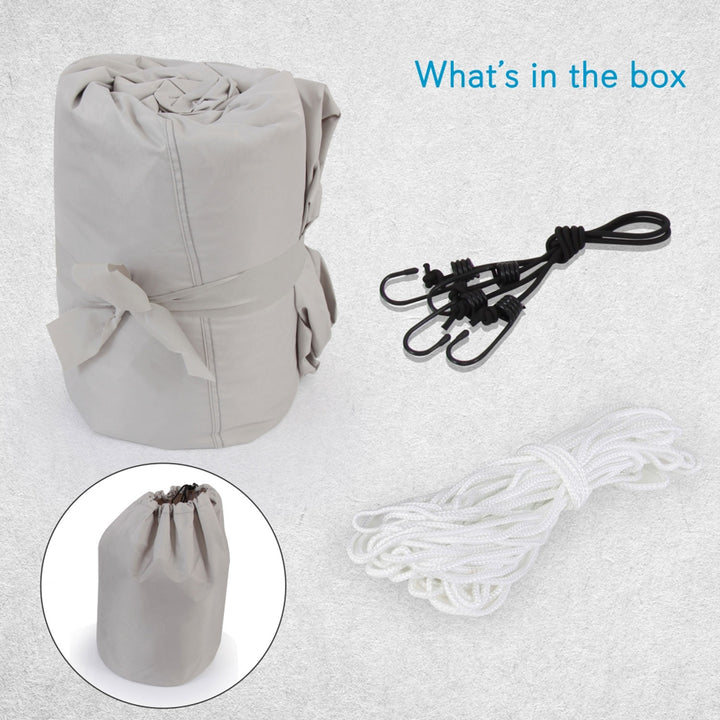 Pyle 17-20 Foot Armor Shield Pontoon Boat Protective Cover Accessory (Open Box) - VMInnovations