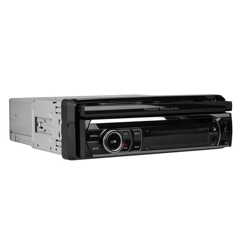 Power Acoustik 1-DIN 7 In Touchscreen Player w/ DVD CD and Bluetooth (For Parts)