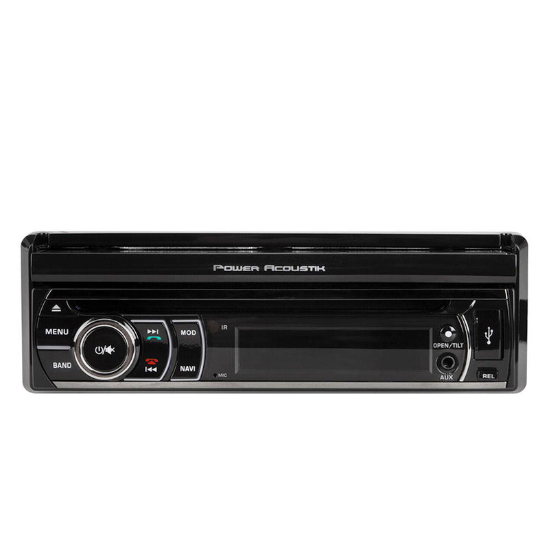 Power Acoustik 1-DIN 7 In Touchscreen Player w/ DVD CD and Bluetooth (For Parts)