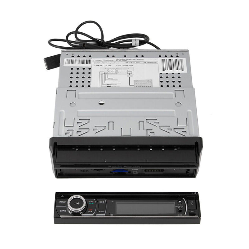 Power Acoustik 1-DIN 7 In Touchscreen Player w/ DVD, CD, Bluetooth (Open Box)