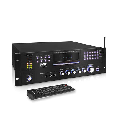 Pyle PD1000BT Bluetooth 4 Channel Home Theater Preamplifier Stereo Sound System