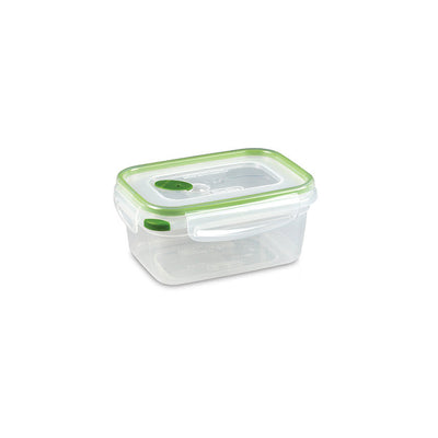 Sterilite 4.5 Cup Rectangle Ultra-Seal Food Storage Container, Green (6 Pack) - VMInnovations