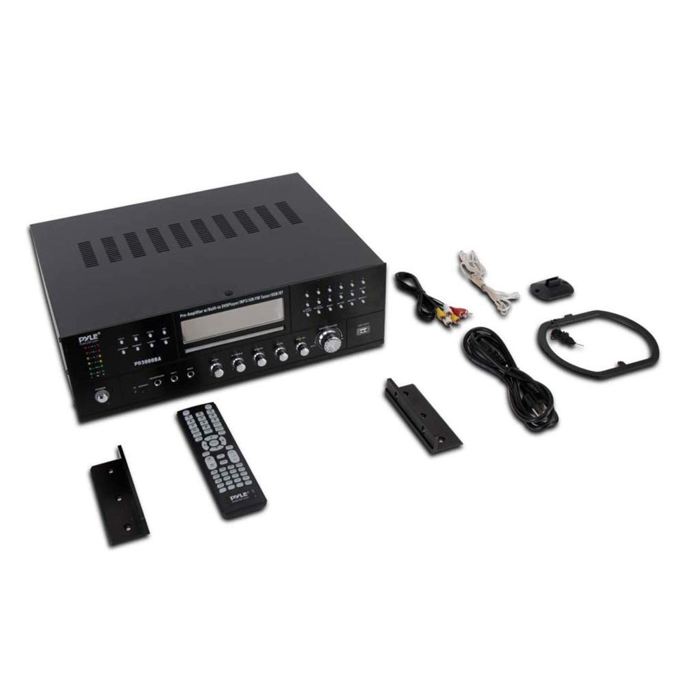 Pyle PD3000BA Home Theater Preamplifier Bluetooth Audio & Video Stereo Receiver - VMInnovations
