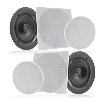 Pyle 10 Inch 300 Watt In Ceiling Wall 2 Way Flush Speaker System Pair(Open Box) - VMInnovations